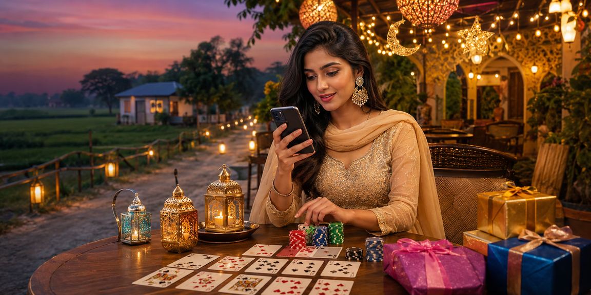 Rami Game at Eid Festival in Rangpur — Bangladesh